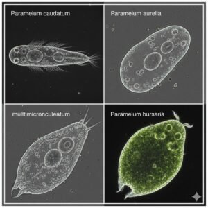 Types of Paramecium