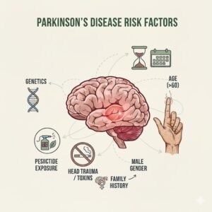 parkinson diseases Risk Factors