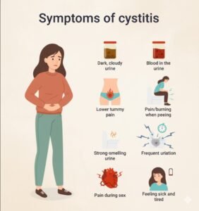 symptoms of cystits