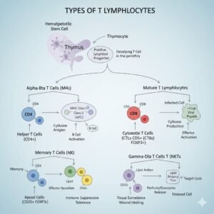 types of T lamphocytes