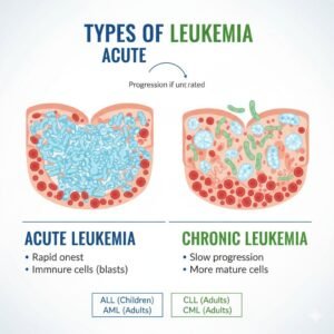types of leukimea